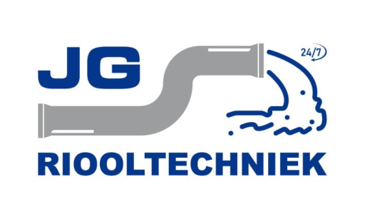 Het logo van J.G. Riooltechniek, uw loodgieter voor in Tilburg